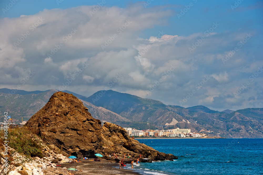 custom made wallpaper toronto digitalPlaya del Penoncillo Torrox Costa and Nerja Andalusia Axarquia Costa del Sol Spain