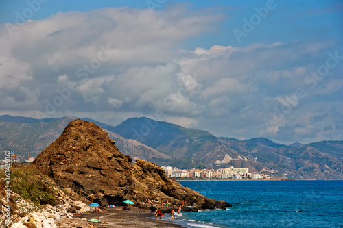 Wallpaper Mural Playa del Penoncillo Torrox Costa and Nerja Andalusia Axarquia Costa del Sol Spain Torontodigital.ca