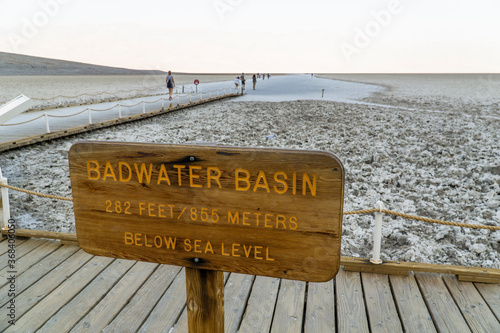 California, Death Valley, bad water