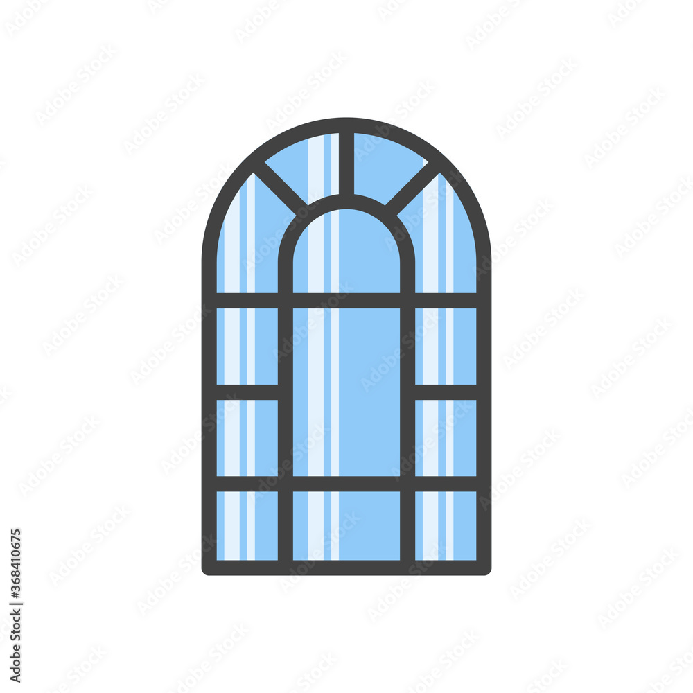 window icon in flat style. vector illustration graphic design, website, UI isolated on white background. EPS 10 window icon in flat style. vector illustration graphic design, website, UI isolated on white background. EPS 10