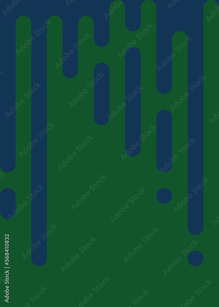 Spruce color Abstract Rounded Color Lines halftone transition background illustration