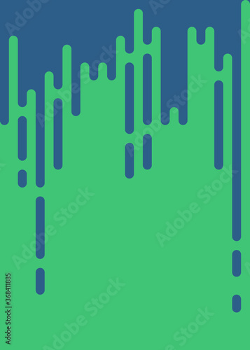 Irish Green color Abstract Rounded Color Lines halftone transition background illustration