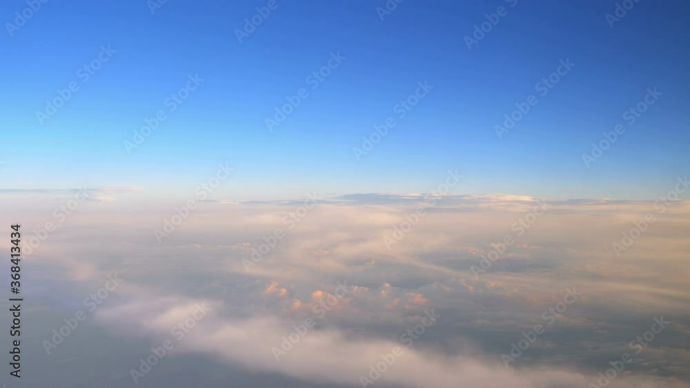 Aerial shot above the clouds in 4K Aerial shot above the clouds in 4K