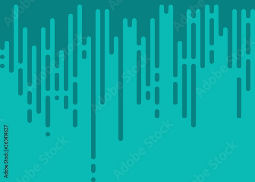 Tiffany Blue color Abstract Rounded Color Lines halftone transition background illustration