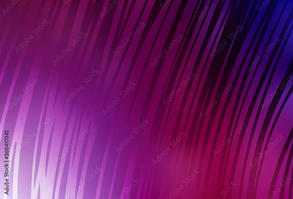Dark Purple, Pink vector backdrop with wry lines. Dark Purple, Pink vector backdrop with wry lines.