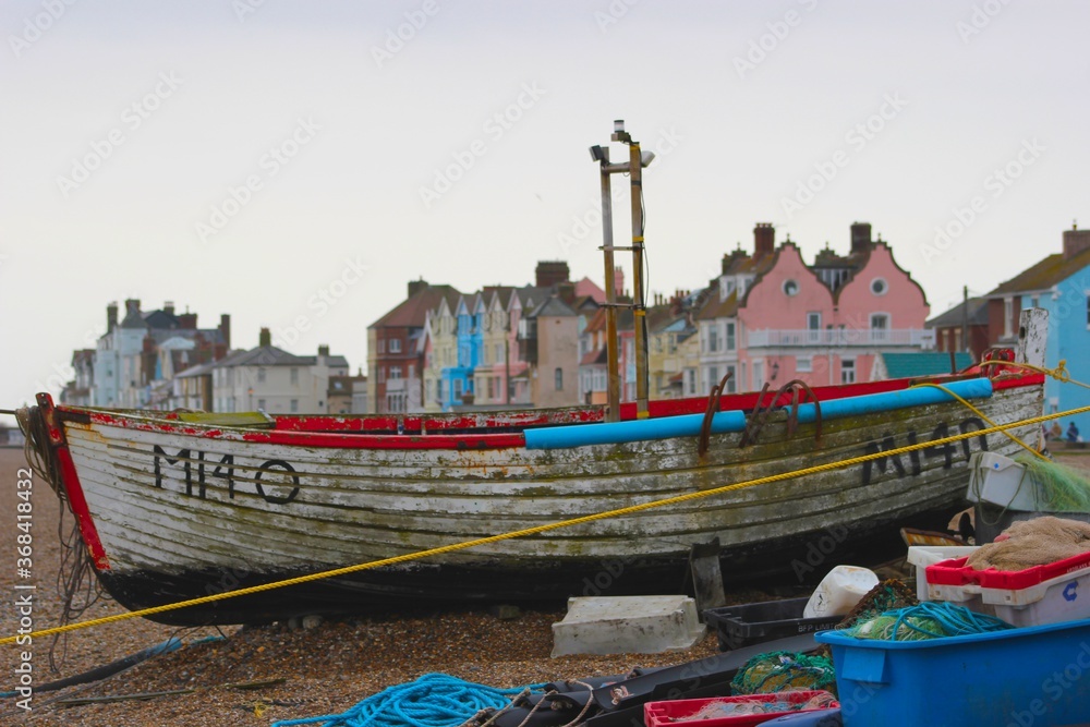 old fishing boats