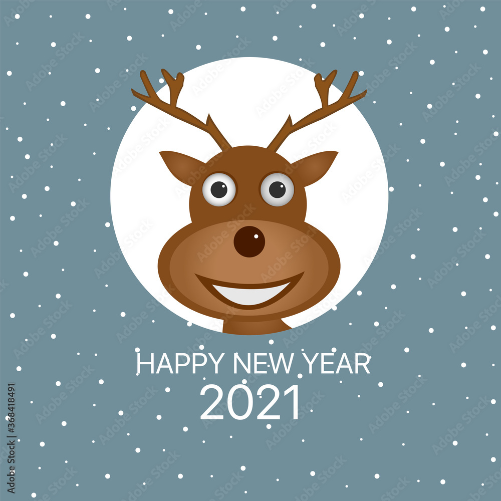 Christmas reindeer illustration Christmas reindeer illustration