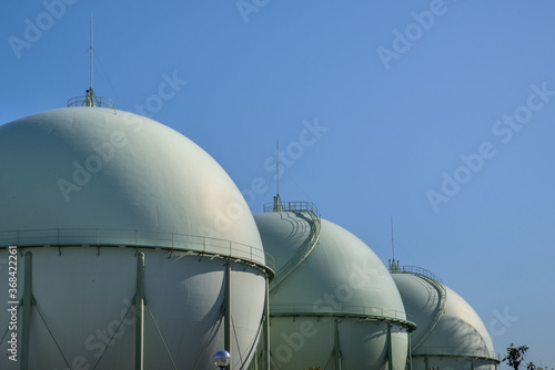 Papier peint 横浜市平沼橋のガスホルダー