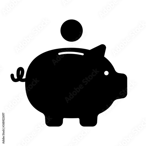 Savings icon illustration material / vector