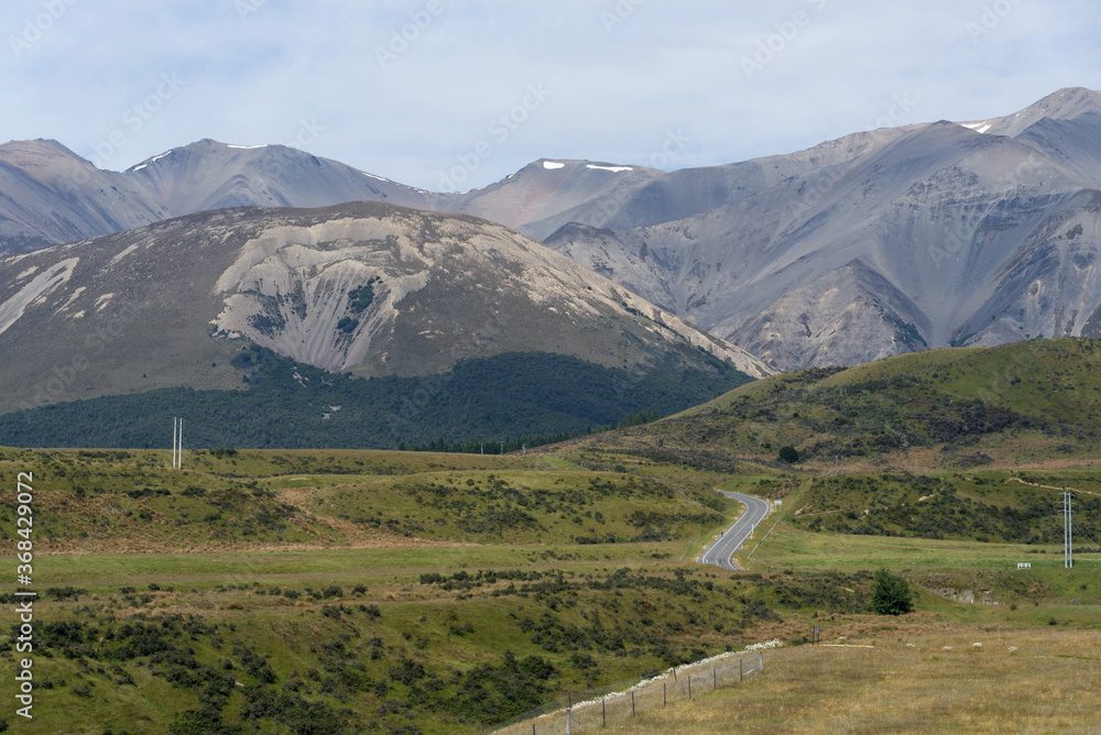 Arthur's Pass in the Canterbury region of New Zealand Arthur's Pass in the Canterbury region of New Zealand