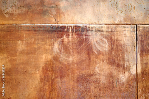 Dark worn rusty metal texture background