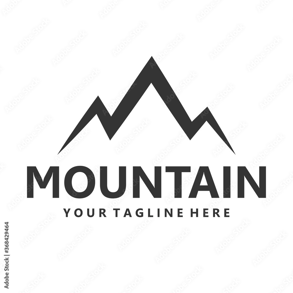 mountain logo icon vector design illustration mountain logo icon vector design illustration