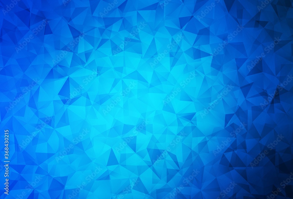 Dark BLUE vector abstract polygonal background. Dark BLUE vector abstract polygonal background.