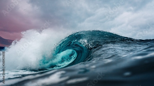 Fototapeta Naklejka Na Ścianę i Meble -  ocean water wave photo 