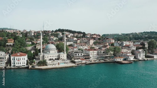 Wallpaper Mural Aerial view of Beylerbeyi Mosque in Istanbul Torontodigital.ca