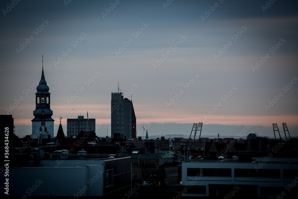 Obraz premium The city view