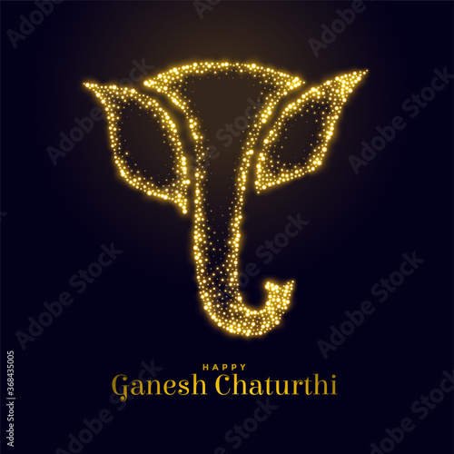 sparkling lord ganesha figure for ganesh mahotsav