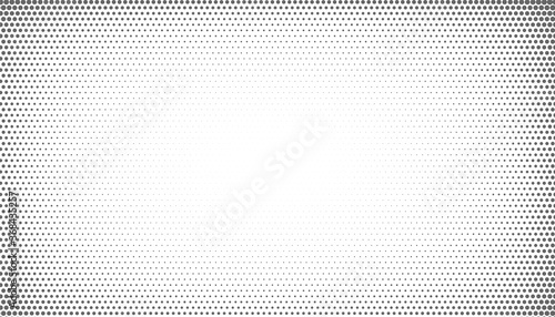 abstract halftone background with vignette effect style