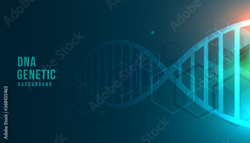 medical dna structure glowing healthcare background design