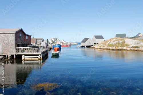 Harbour at Peggy's Cove, Nova Scotia, Canada