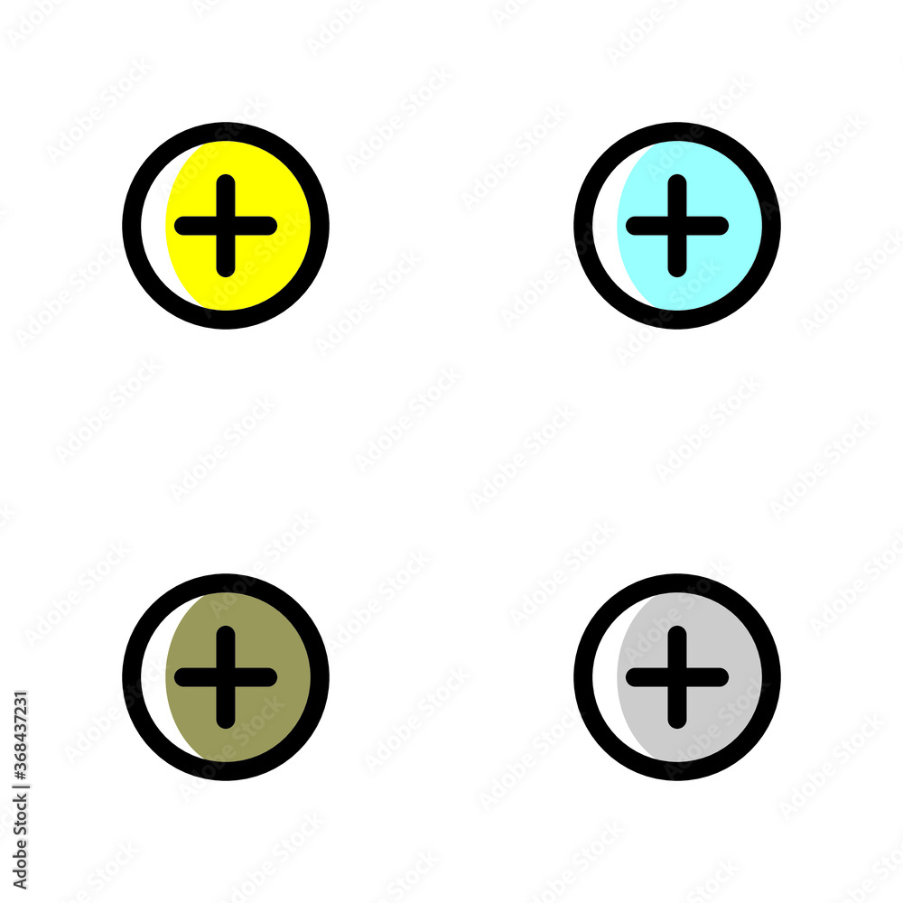 icon circle colorful symbol ui icon circle colorful symbol ui