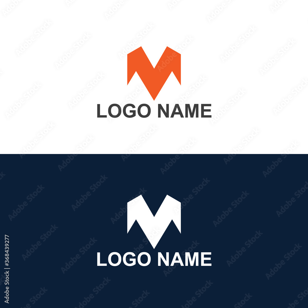 Creative M letter logo, M letter logo design, Design M, M Icon Design template vector, and company business logo.