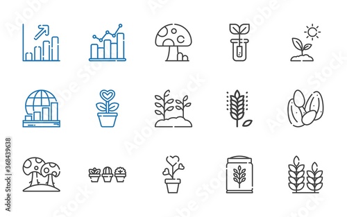 grow icons set