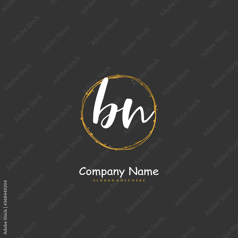 B N BN Initial handwriting and signature logo design with circle. Beautiful design handwritten logo for fashion, team, wedding, luxury logo. B N BN Initial handwriting and signature logo design with circle. Beautiful design handwritten logo for fashion, team, wedding, luxury logo.