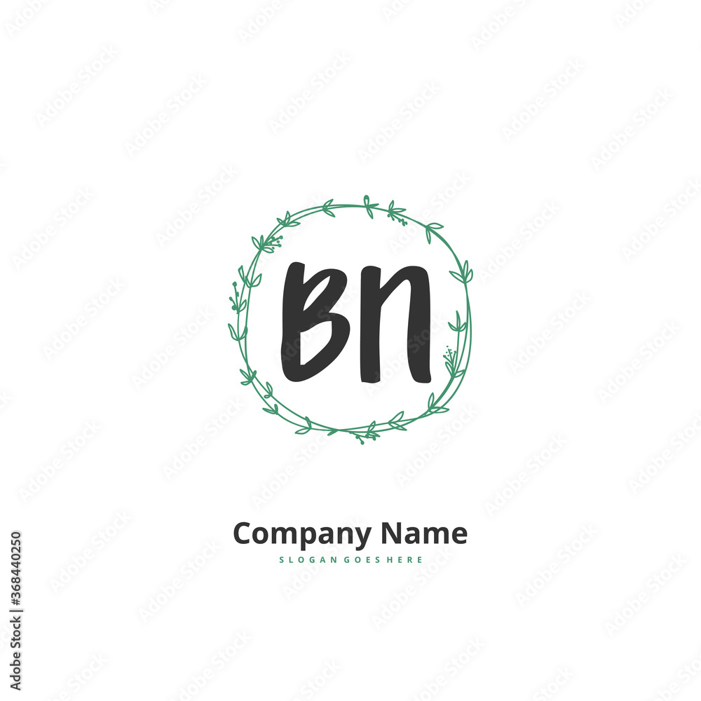 B N BN Initial handwriting and signature logo design with circle. Beautiful design handwritten logo for fashion, team, wedding, luxury logo. B N BN Initial handwriting and signature logo design with circle. Beautiful design handwritten logo for fashion, team, wedding, luxury logo.
