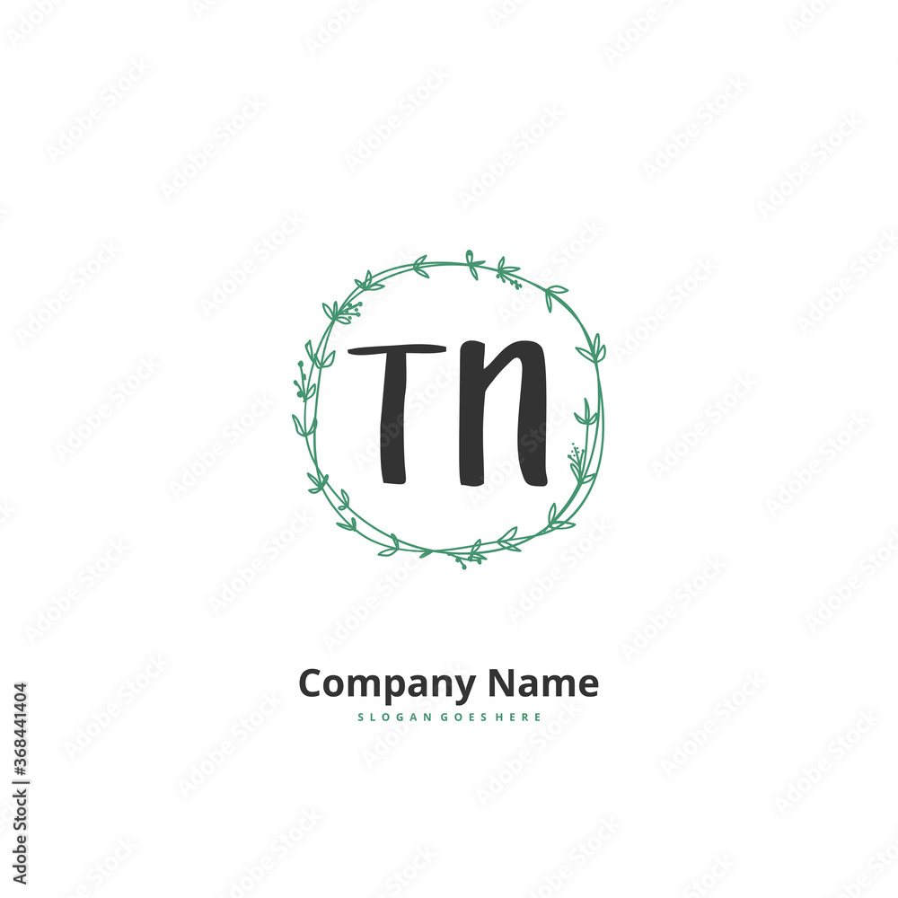 T N TN Initial handwriting and signature logo design with circle. Beautiful design handwritten logo for fashion, team, wedding, luxury logo. T N TN Initial handwriting and signature logo design with circle. Beautiful design handwritten logo for fashion, team, wedding, luxury logo.