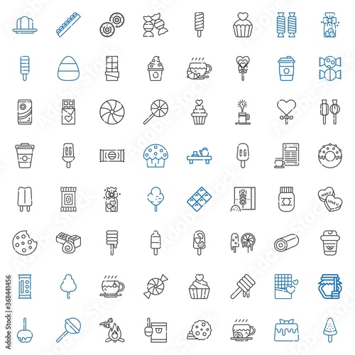 sugar icons set
