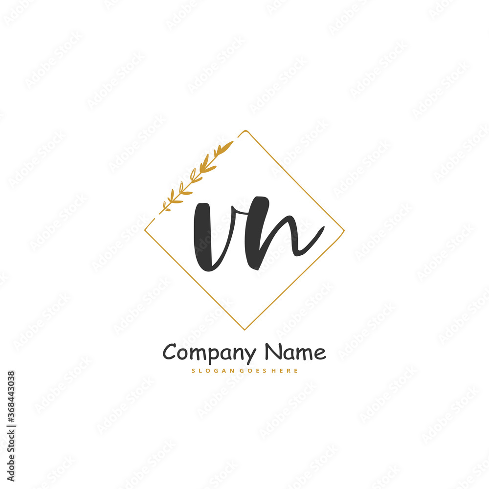 V N VN Initial handwriting and signature logo design with circle. Beautiful design handwritten logo for fashion, team, wedding, luxury logo. V N VN Initial handwriting and signature logo design with circle. Beautiful design handwritten logo for fashion, team, wedding, luxury logo.
