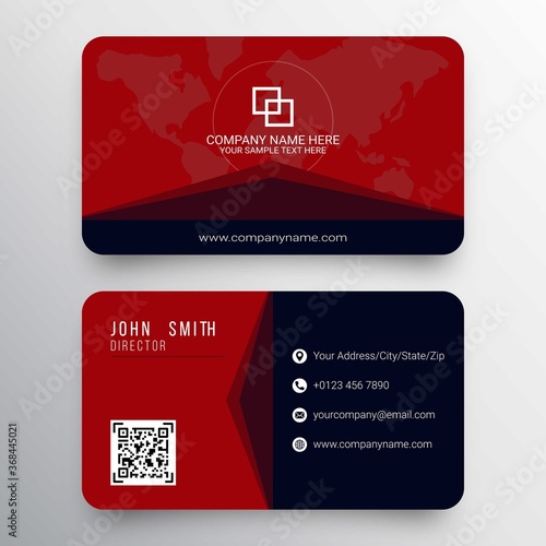 Modern Business card template