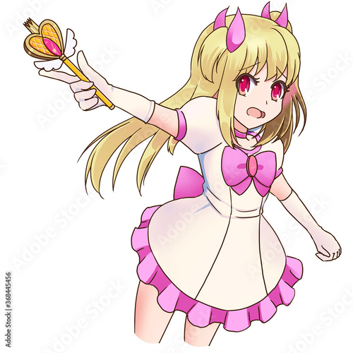 魔法少女 困り顔