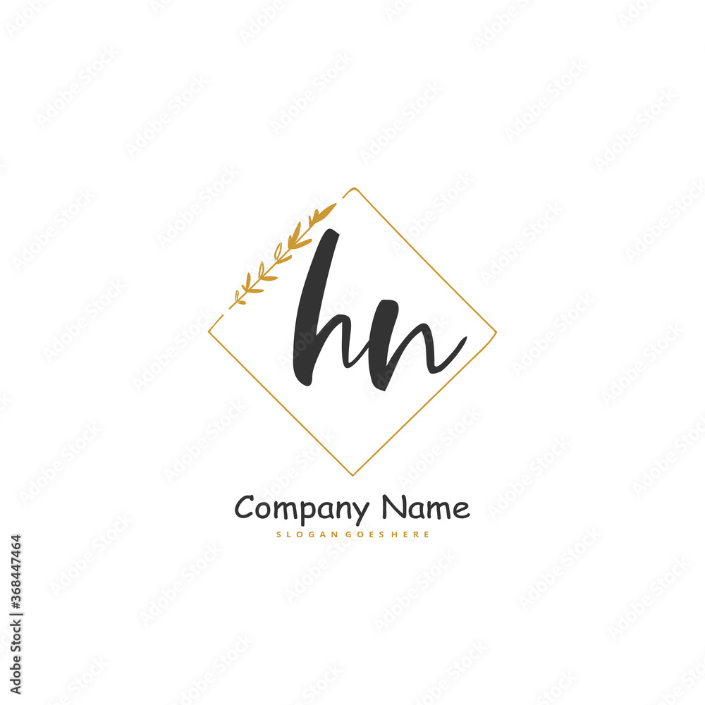 H N HN Initial handwriting and signature logo design with circle. Beautiful design handwritten logo for fashion, team, wedding, luxury logo. H N HN Initial handwriting and signature logo design with circle. Beautiful design handwritten logo for fashion, team, wedding, luxury logo.