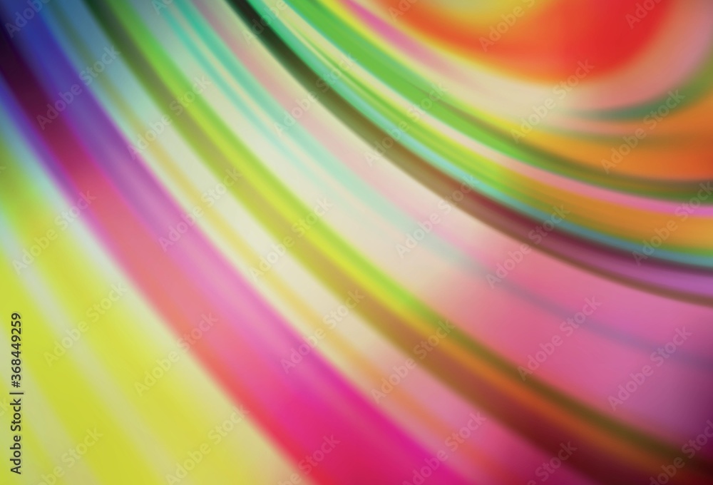 Fototapeta premium Light Green, Red vector abstract bright template.