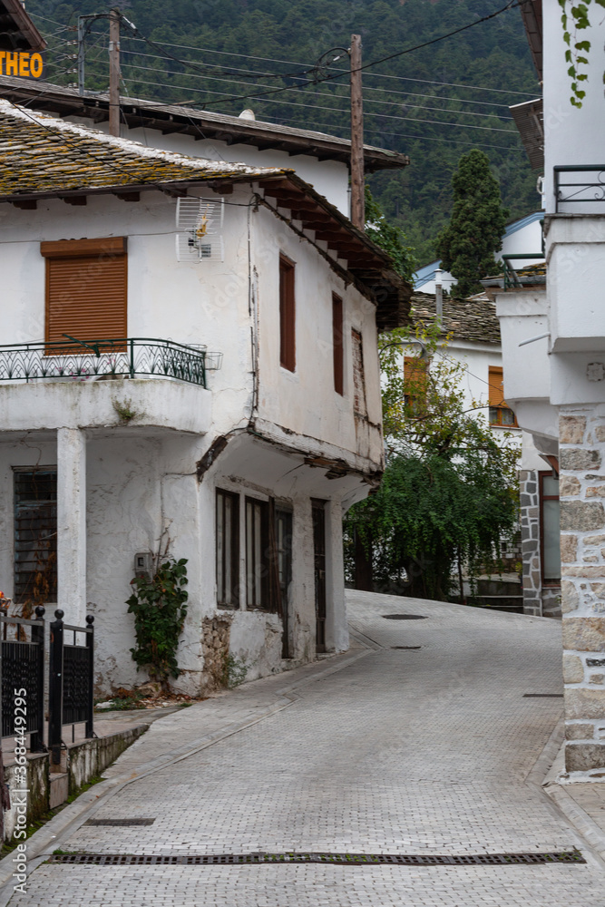 Panagia Village in Thassos island Greece
