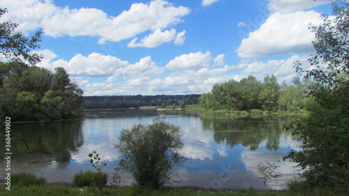 Lac du parc Miribel-Jonage