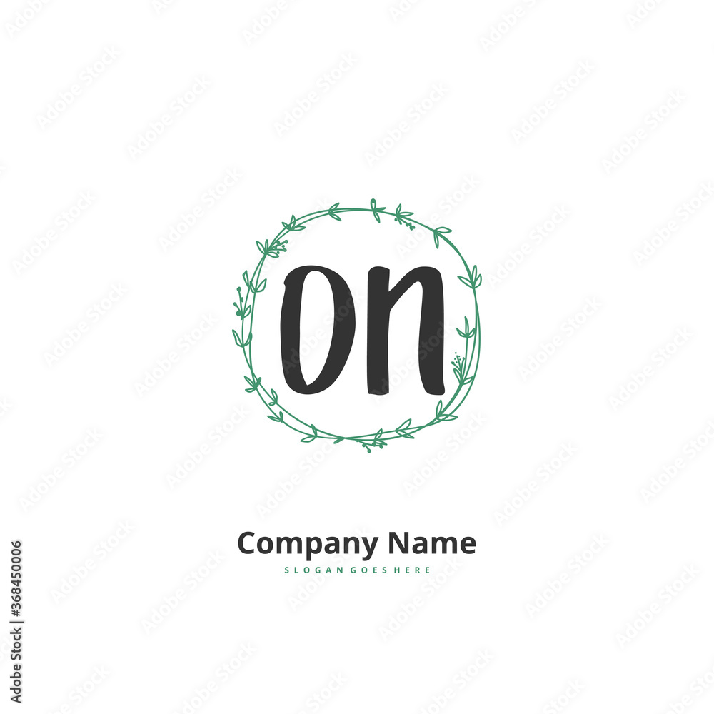 O N ON Initial handwriting and signature logo design with circle. Beautiful design handwritten logo for fashion, team, wedding, luxury logo. O N ON Initial handwriting and signature logo design with circle. Beautiful design handwritten logo for fashion, team, wedding, luxury logo.