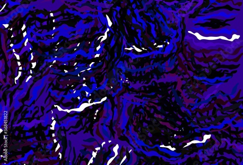 Dark Blue, Red vector pattern with lines.