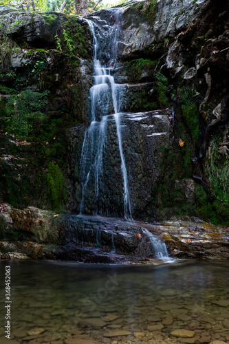 Fototapeta Naklejka Na Ścianę i Meble -   Apostolus waterfall in Thassos