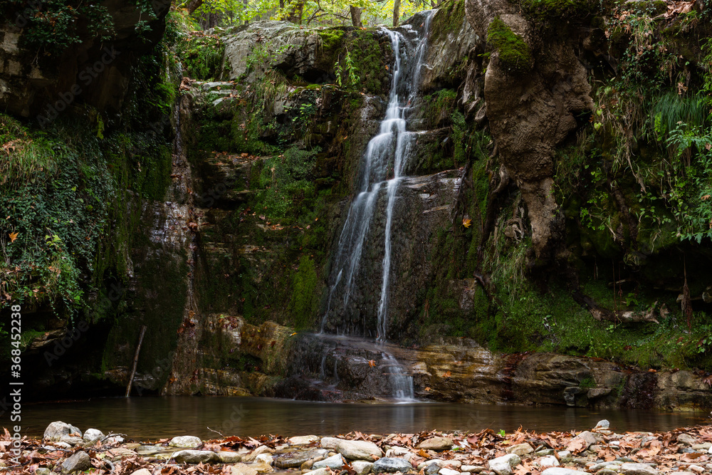 Fototapeta premium Apostolus waterfall in Thassos