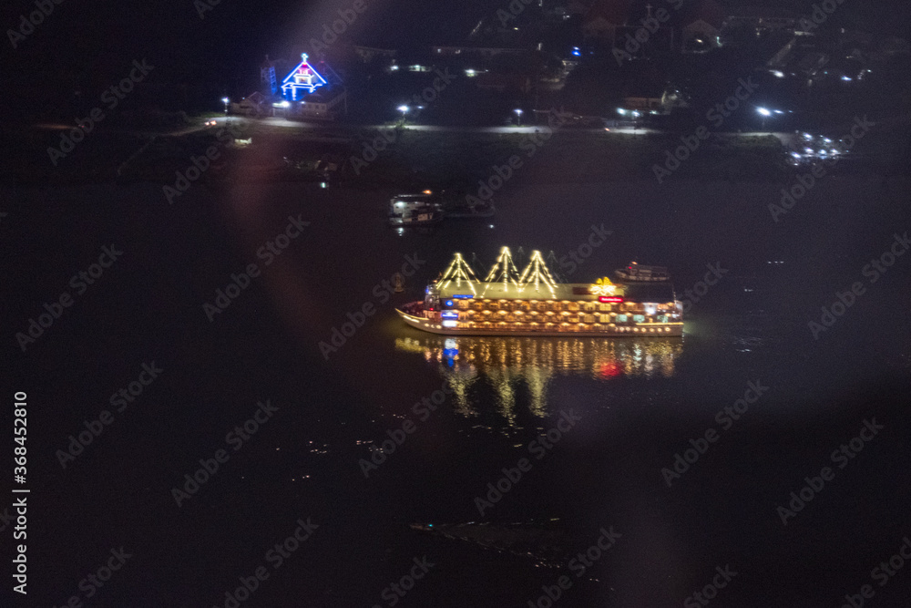 Fototapeta premium Night View of Saigon, Vietnam