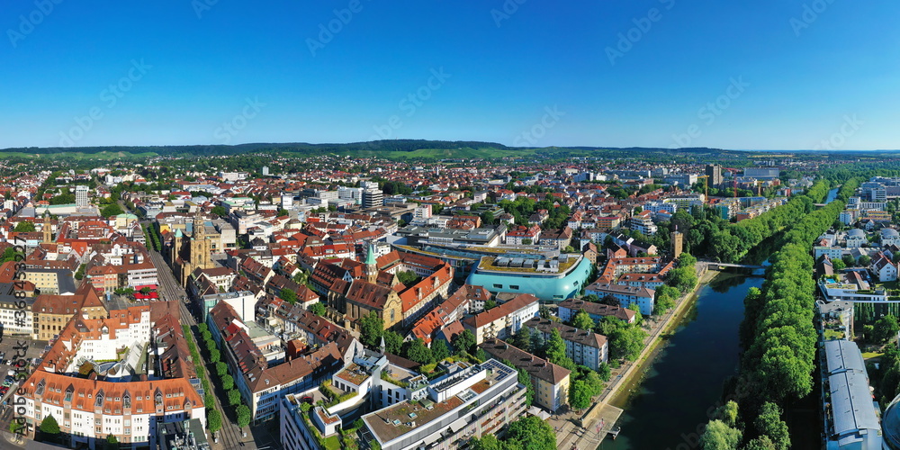 Luftbild von Heilbronn