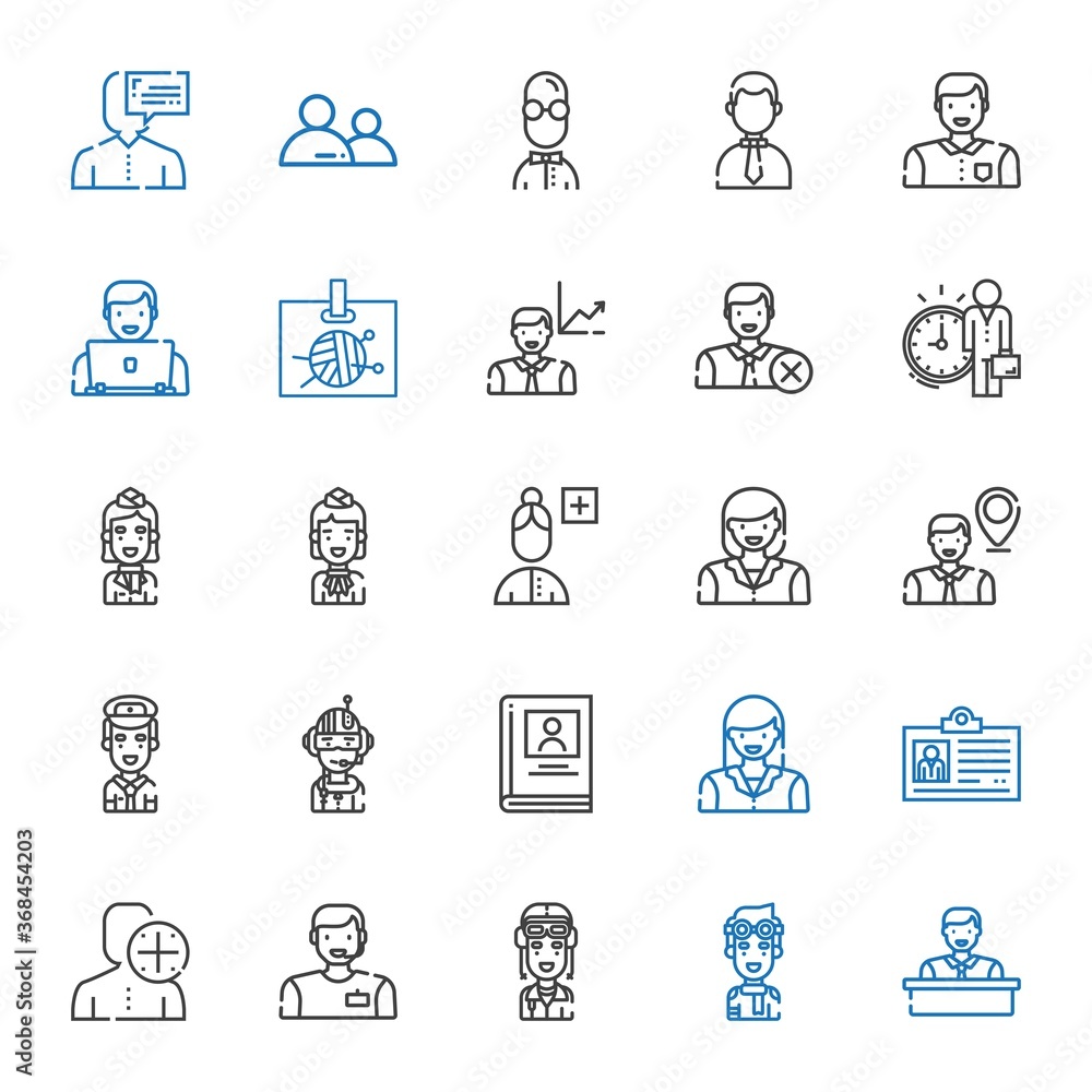 avatar icons set avatar icons set
