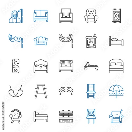 rest icons set