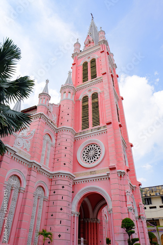 Tan Dinh Church (Pink Church) in Saigon, Vietnam