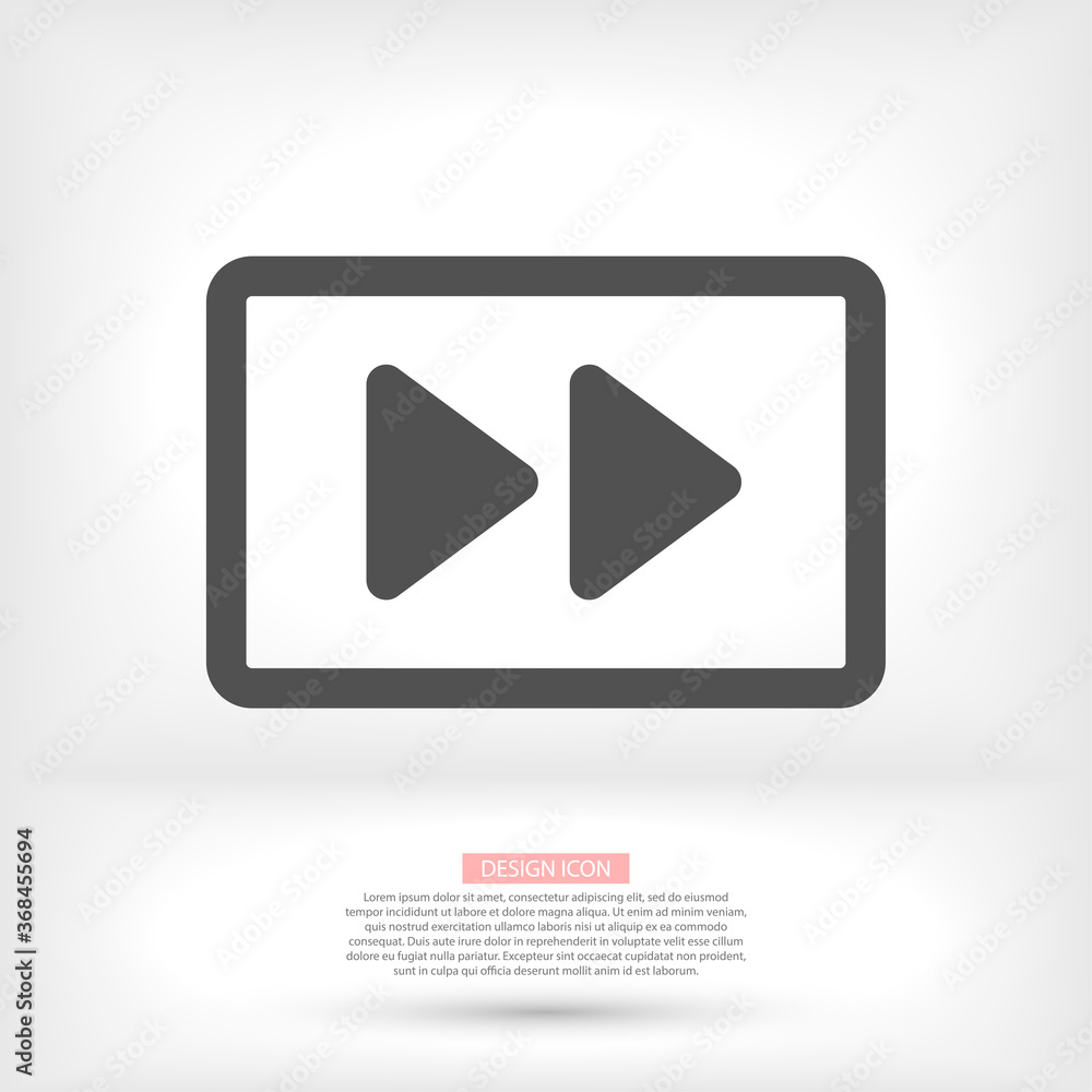button player vector icon. lorem ipsum Flat Design JPG button player vector icon. lorem ipsum Flat Design JPG