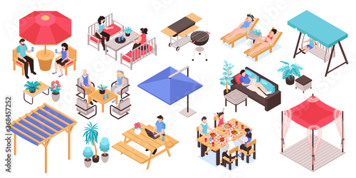 Family Garden Furniture Set