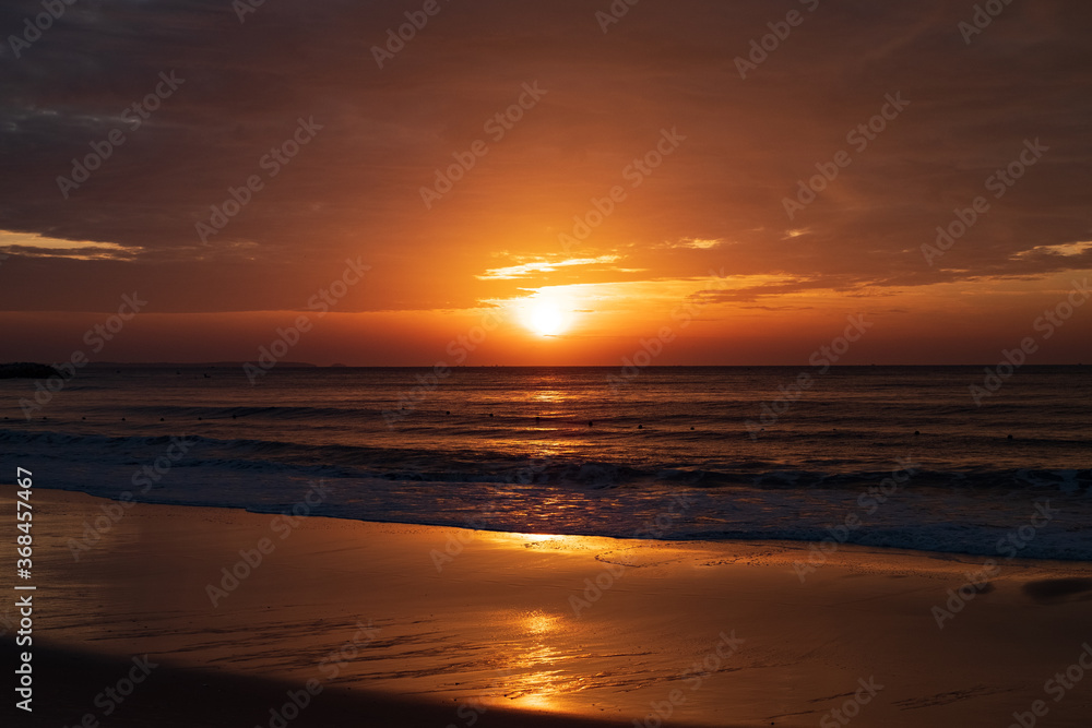 Sunrise on the Beach of Phan Thiet, Vietnam